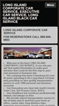 Mobile Screenshot of longislandcorporatecarservice.com